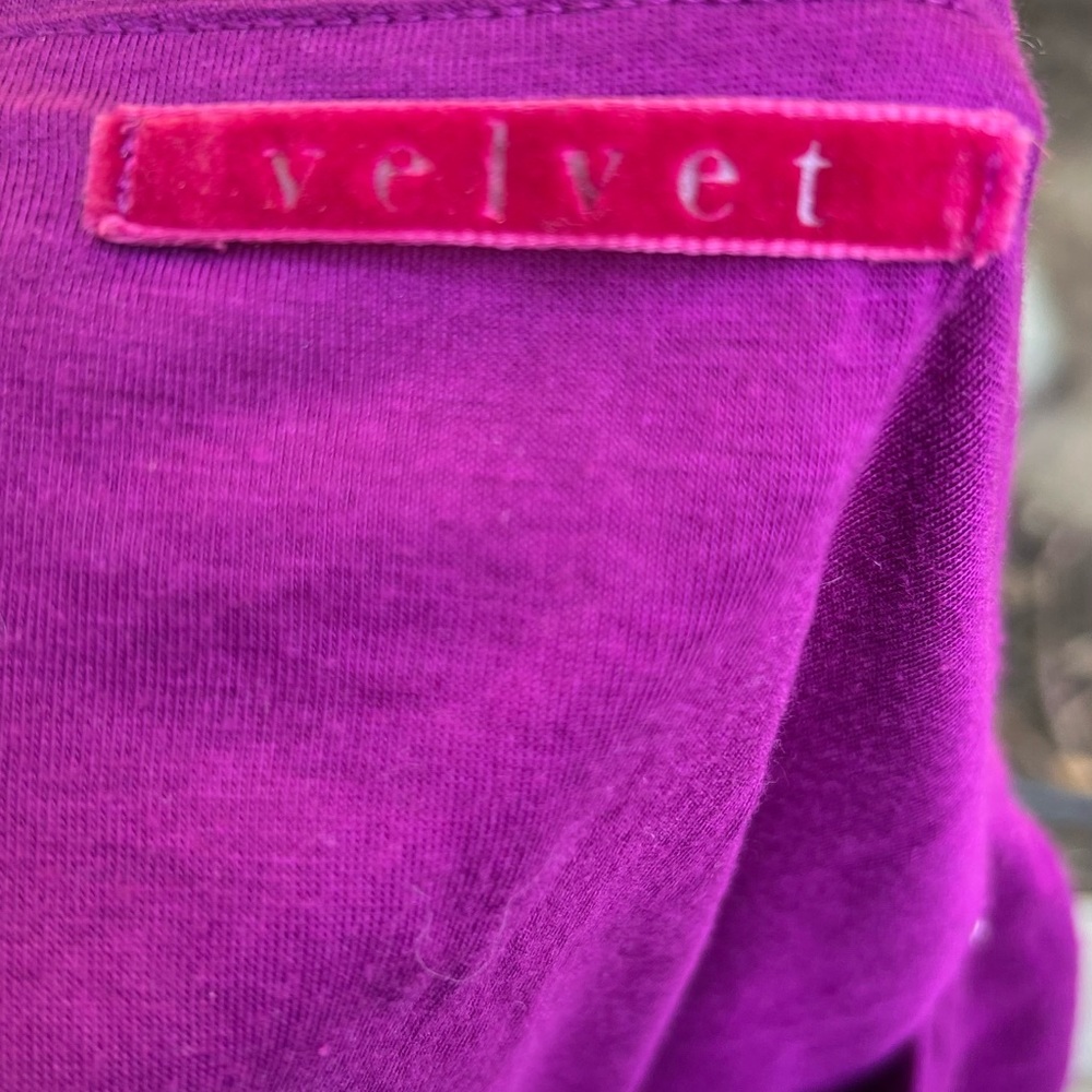 Velvet by Graham & Spencer Deep Purple Midi Dress - Picture 7 of 7